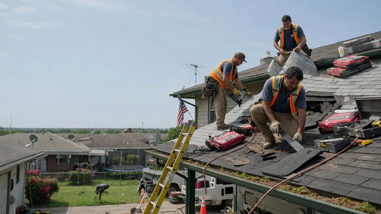 Roof Repair in Porum, OK near me